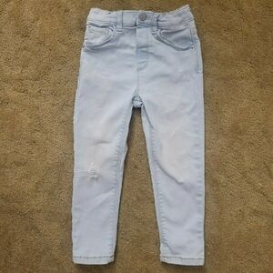 Zara Light Wash Jeans (3-4)